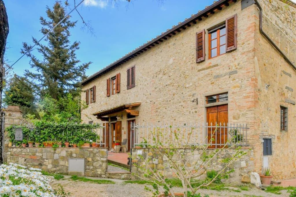 Appartamento Con Vista Panoramica In Chianti San Donnino  Exterior photo
