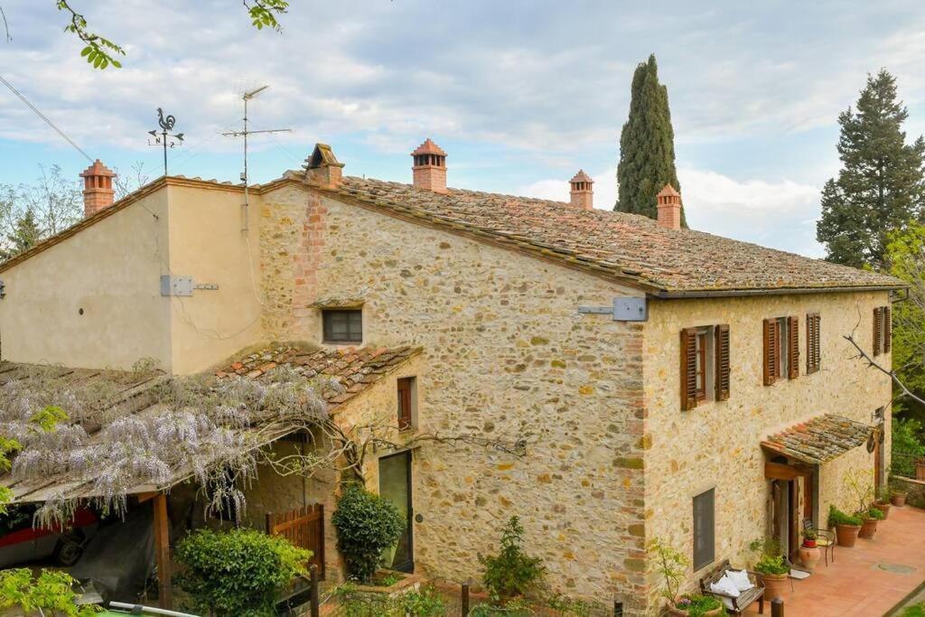 Appartamento Con Vista Panoramica In Chianti San Donnino  Exterior photo